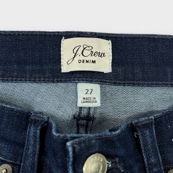 J.Crew 9" High-Rise Toothpick Jean in Sandstone Wash Size 27 - Picture 4 of 9